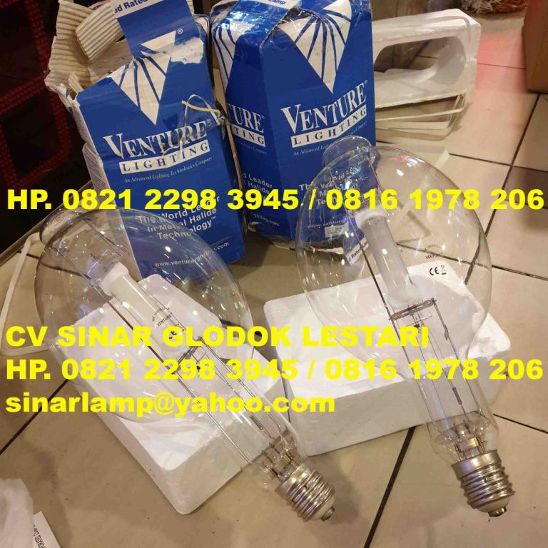 Lampu Sorot Venture BT56 1000W MH Metal Halide Lamp E40